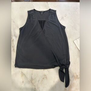 Black tank blouse